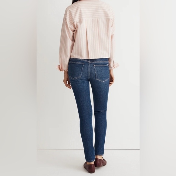 Madewell Over-the-Belly Tencel Edition Skinny Maternity Jeans size 27 - Picture 3 of 10